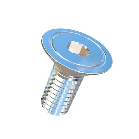 Allied Titanium M4-0.70 Socket Head Cap Screw, Socket, Plain Titanium, 10 mm Length 0008925